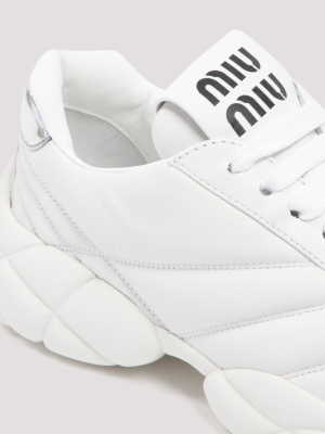 Miu Miu Panelled Sneakers