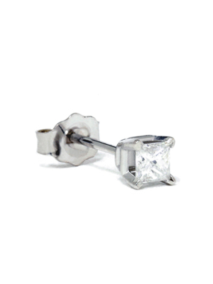 Pompeii3 1/4ct Diamond Stud 14k White Gold