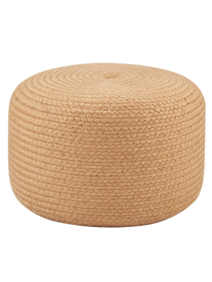 Jaipur Saba Solar Santa Rosa Indoor/outdoor Pouf