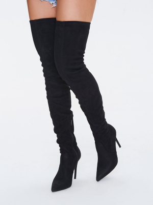 Thigh-high Stiletto Boots