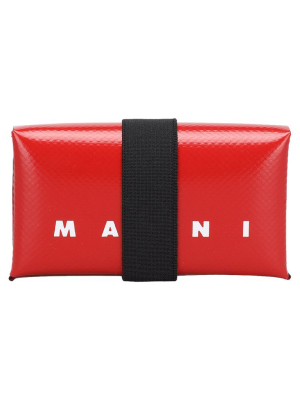 Marni Origami Strapped Cardholder