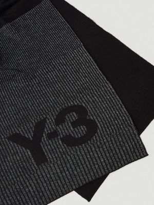 Y-3 Logo Scarf