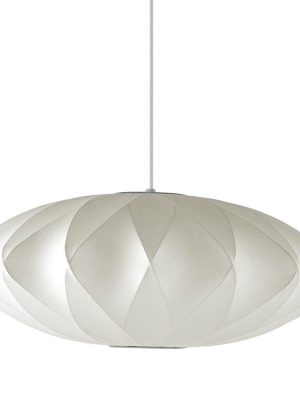 Nelson™ Saucer Crisscross Bubble Pendant