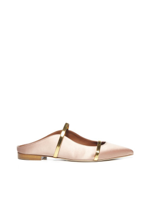 Malone Souliers Maureen Satin Flats