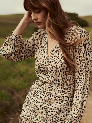 Tamara Leopard Print Mini Dress - Final Sale