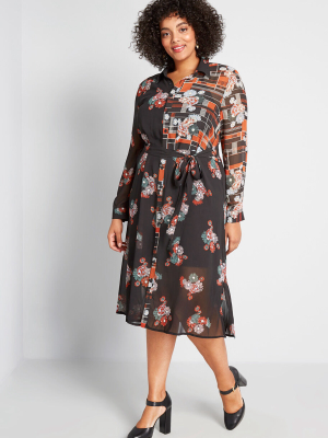 Refreshed And Ready Shirt Dress