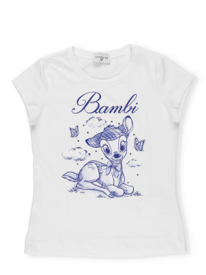 Monnalisa Bambi Printed T-shirt