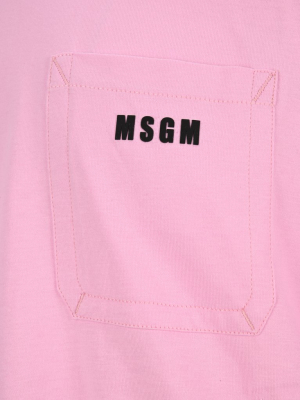 Msgm Micro Logo Long-sleeve T-shirt