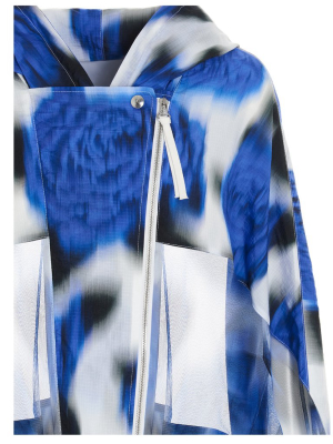 Kenzo Roses Print Hooded Jacket