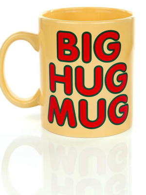 Just Funky Big Hug Mug 16oz Ceramic Coffee Mug