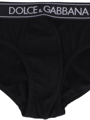 Dolce & Gabbana Logo Waistband Briefs