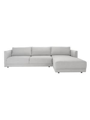 Ludovic Contemporary Sofa Light Gray - Safavieh