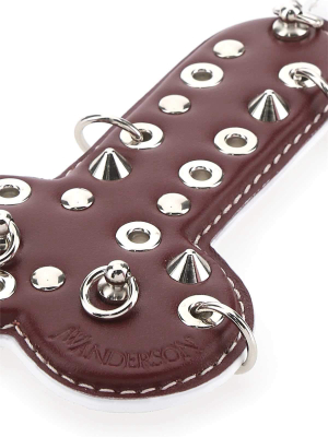 Jw Anderson P-shaped Studded Keyring