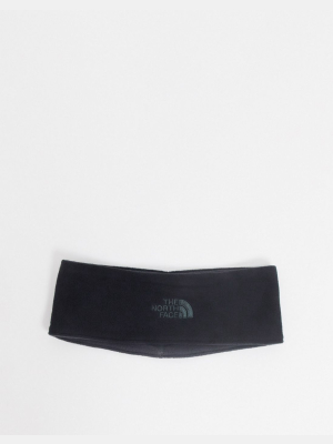 The North Face Standard Issue Earband In Black/gray