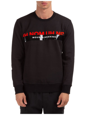 Ih Nom Uh Nit Logo Print Sweatshirt