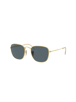 Ray-ban Rb3857 9196r5 Unisex Square Lifestyle Sunglasses Gold