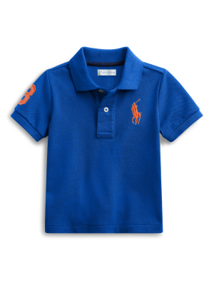 Big Pony Cotton Mesh Polo