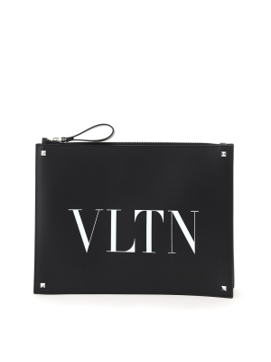 Valentino Garavani Rockstud Vltn Clutch Bag