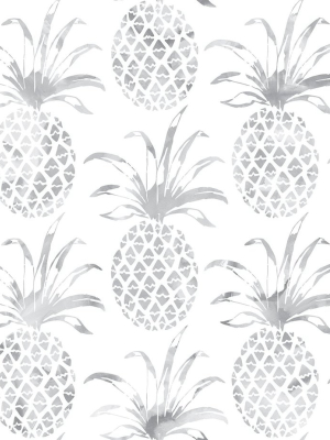 Pina Pintada Wallpaper In Gull Design By Aimee Wilder