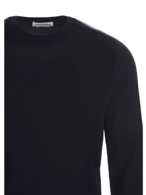 Alexander Mcqueen Logo Intarsia Knit Jumper