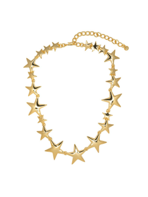 Gold Star Necklace