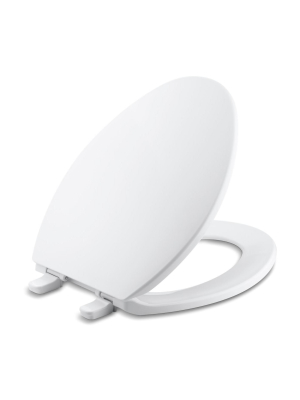 Kohler K-4774 Brevia Q2 Elongated Closed-front Toilet Seat With Quick-release And Quick-attach Hinges