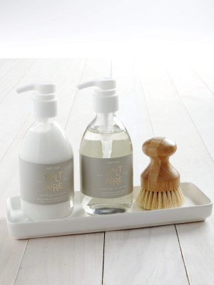 Saltaire Shea Lotion & Hand Soap Set With Brush
