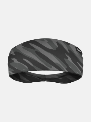 Charcoal Disruptive Camo Headband