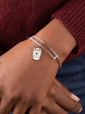 'i Love You A Latte' Charm Bangle