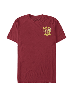 Men's Castlevania Trevor Belmont Family Crest T-shirt