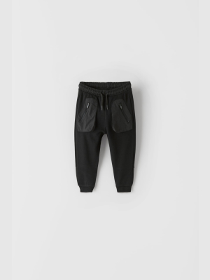 Zippered Athletic Pants