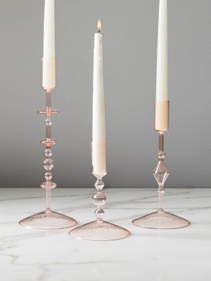 Paradiso Taper Holders - Blush