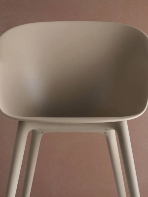 Bat Dining Chair: Plastic Base