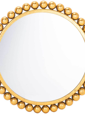 Geo Mirror Gold Foil