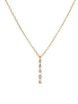 Diamond Solitude Necklace