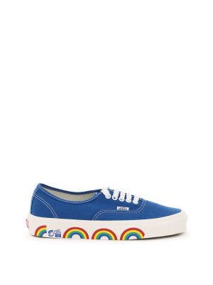 Vans Authentic 44 Dx Rainbow Sole Lace-up Sneakers