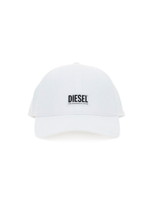 Diesel Logo Patch Baseball Hat