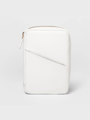 Heyday™ Medium Electronics Zip Organizer (7.5" X 5") - Ivory