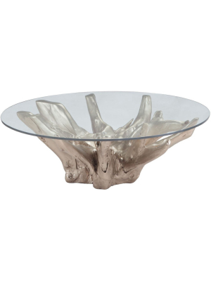 Song Root Coffee Table Champagne