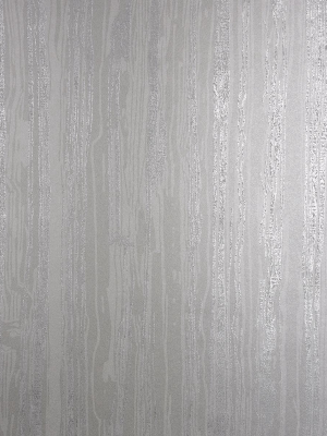 Nova Faux Wood Wallpaper In Silver From The Polished Collection By Brewster Home Fashions