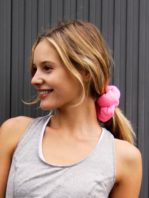 Sports Puffer Scrunchie