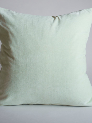 Velvetone Pillow - Minty