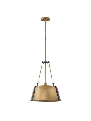 Cartwright Chandelier Rustic Brass