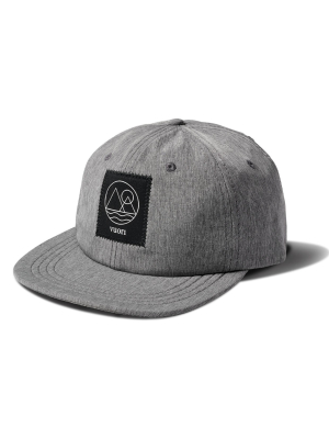 The Rise The Shine Hat | Grey Linen Texture