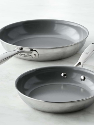 Zwilling Titanium Ceramic Nonstick Fry Pan Set