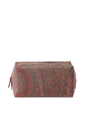 Etro Paisley Print Toiletry Bag