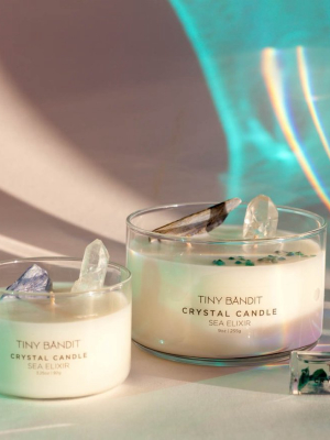 Sea Elixir Crystal Candle