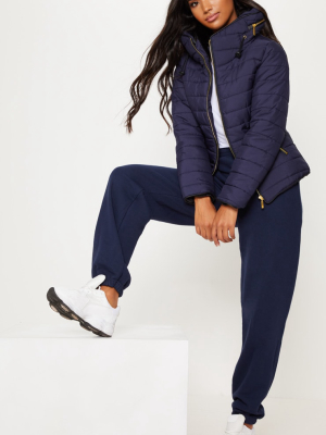 Mara Navy Puffer Jacket