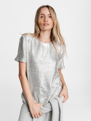 Gia Sequin Viscose Top