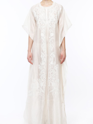 Relax Fit Embroidered Kaftan